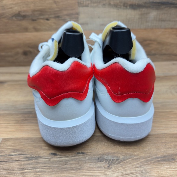 New Balance 302 White True Red Casual Sneakers Men Size 8.5 CT302LH - Picture 5 of 9